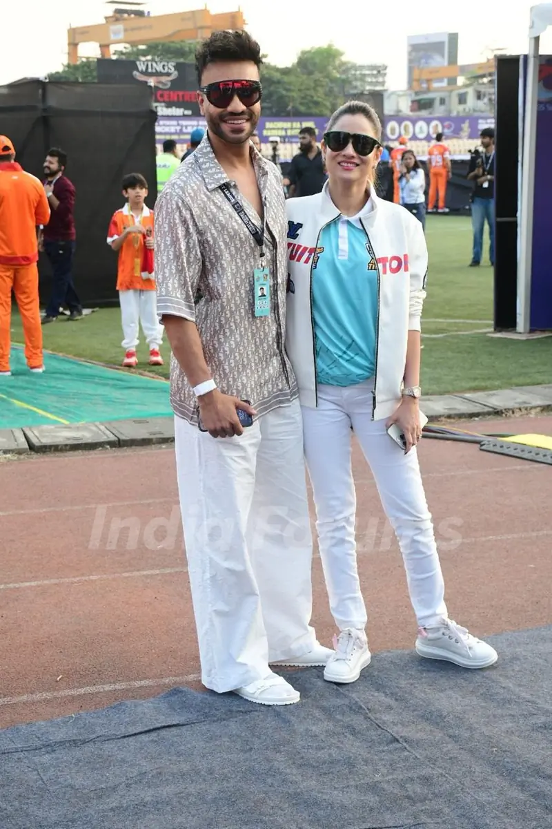 Ankita Lokhande and Vicky Jain  snapped in the city