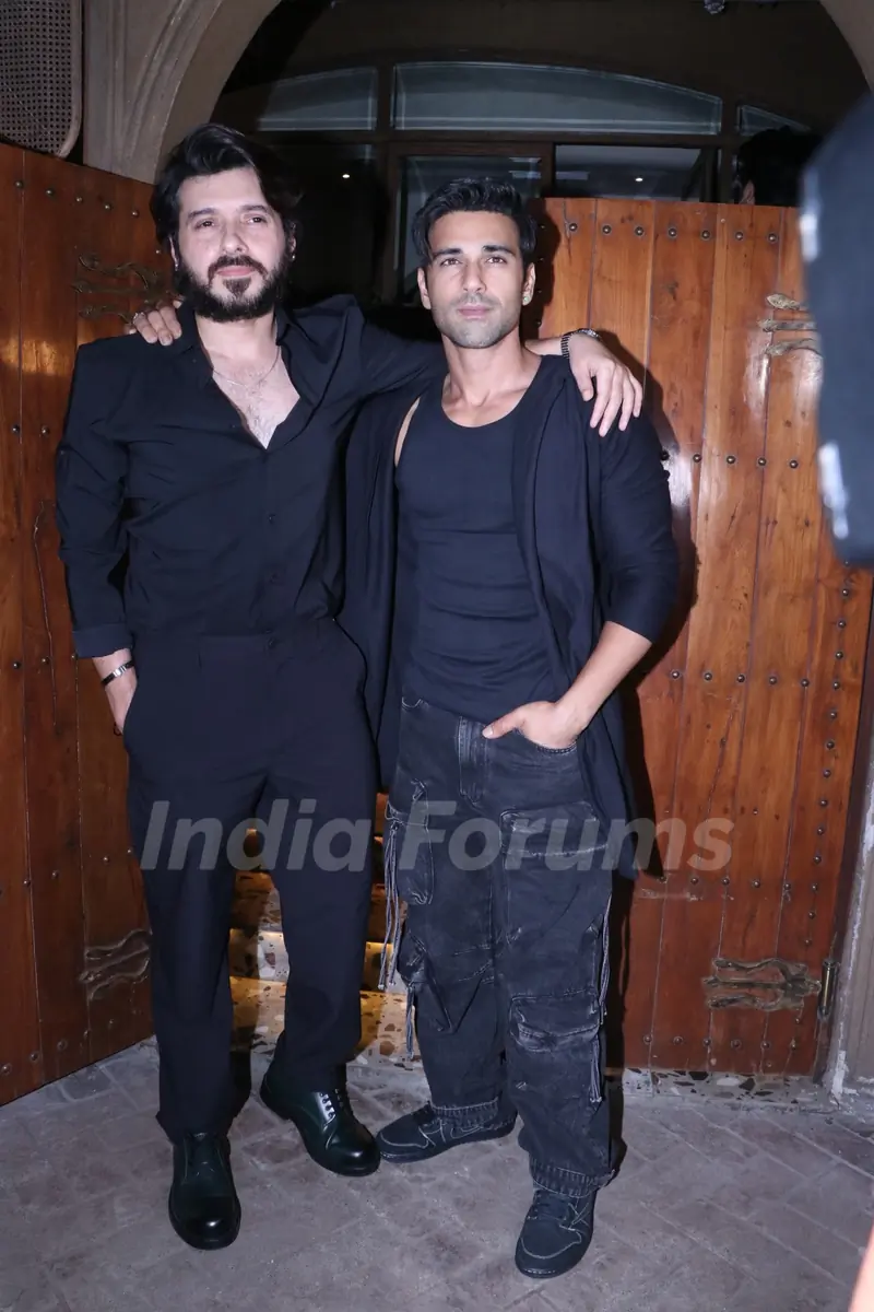 Pulkit Samrat and Divyendu Sharma snapped in the city