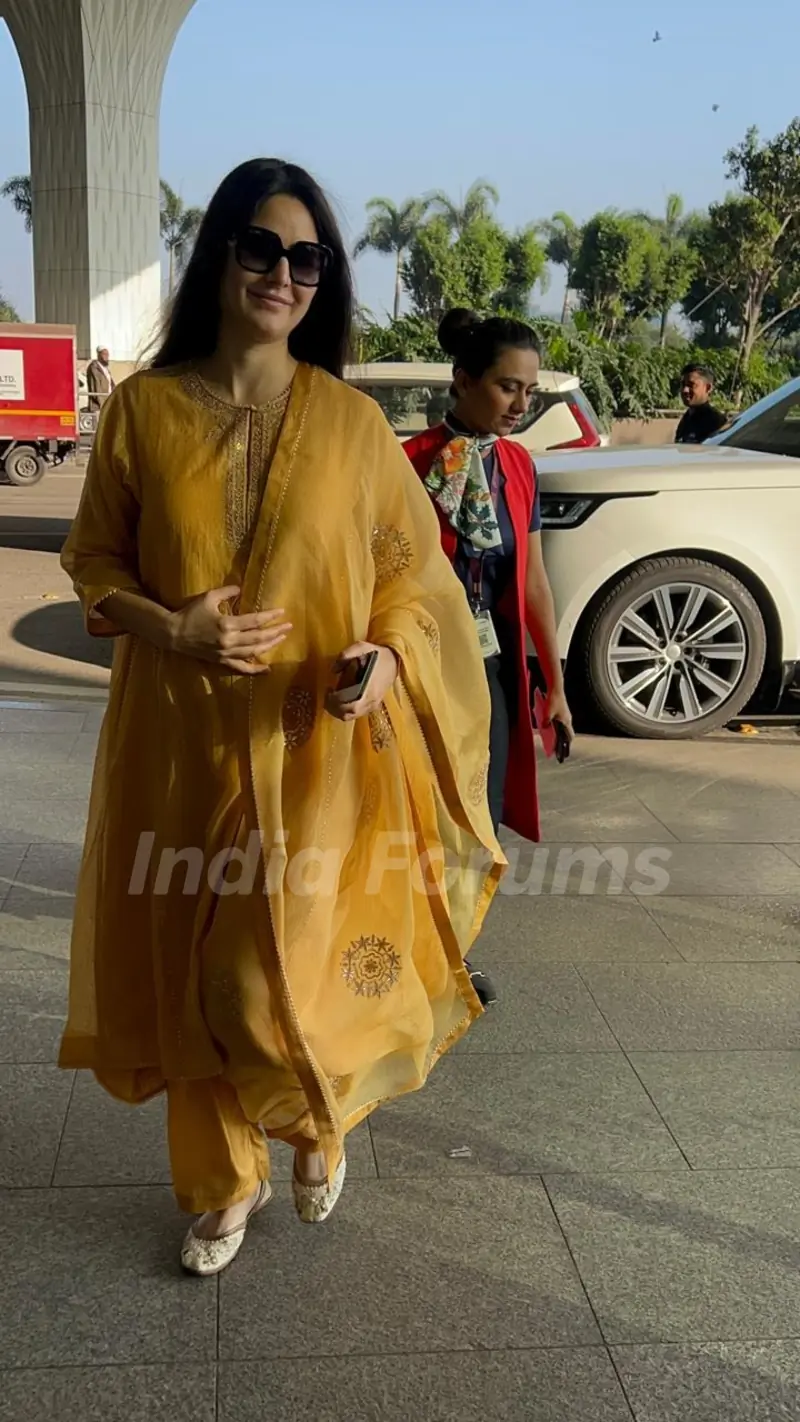Katrina Kaif snapped at the airport
