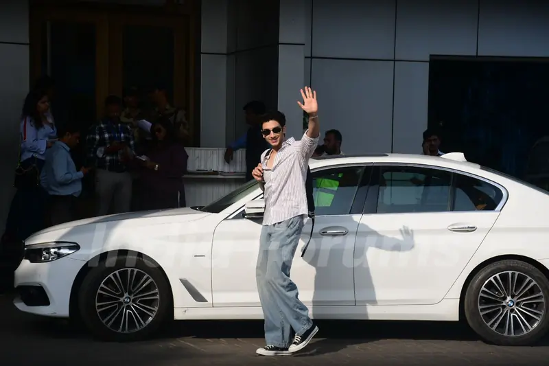 Vedang Raina snapped at Kalina Airport