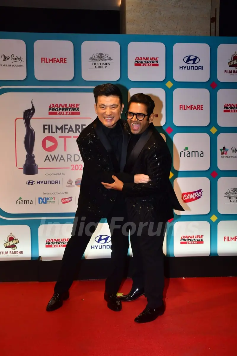 Sharib Hashmi grace the 'Filmfare OTT Awards 2024'