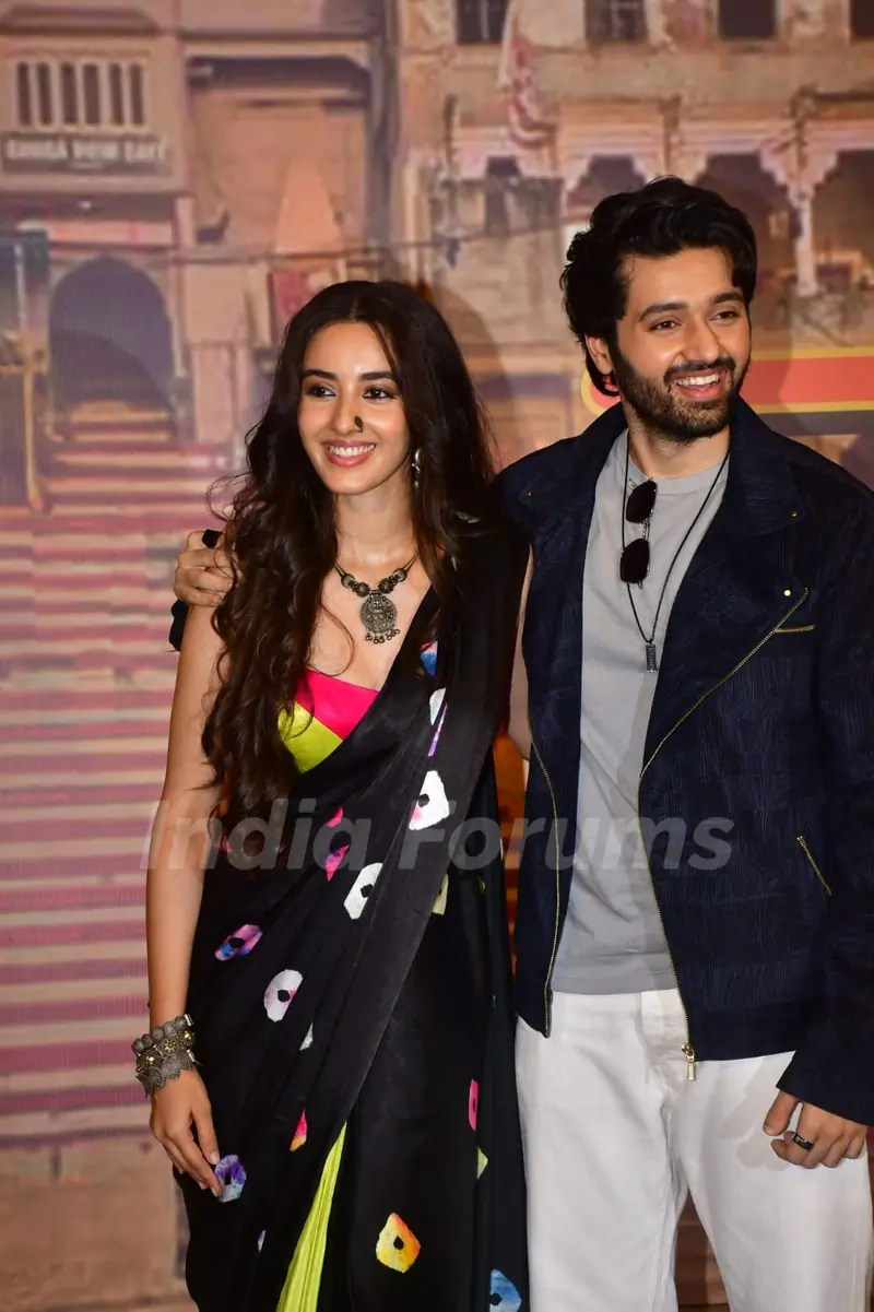 Utkarsh Sharma and Simrat Kaur grace the trailer launch of 'Vanvaas'
