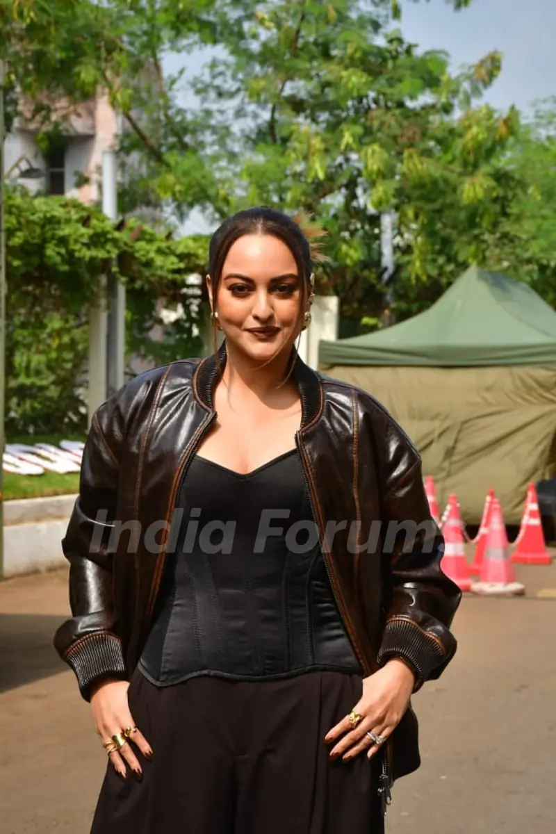 Sonakshi Sinha snapped at the Netflix Roundtable interview