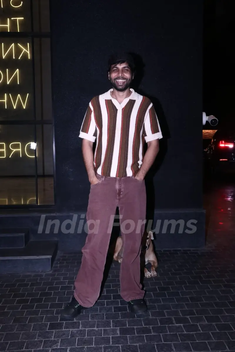 Abhishek Banerjee snapped at the screening of 'Agni'