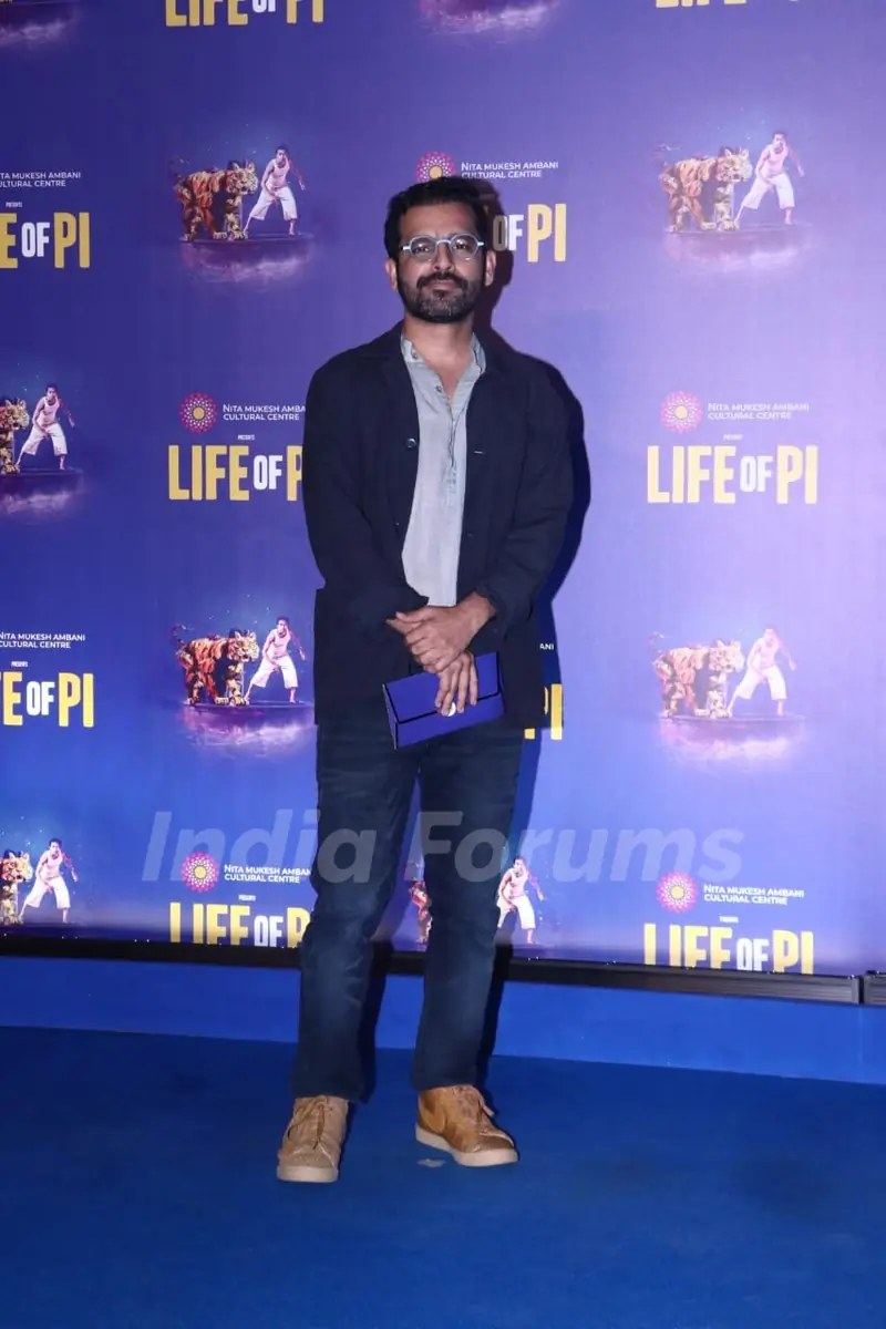 Celebrities snapped at the pre-function of the opening show of 'Life of Pi'