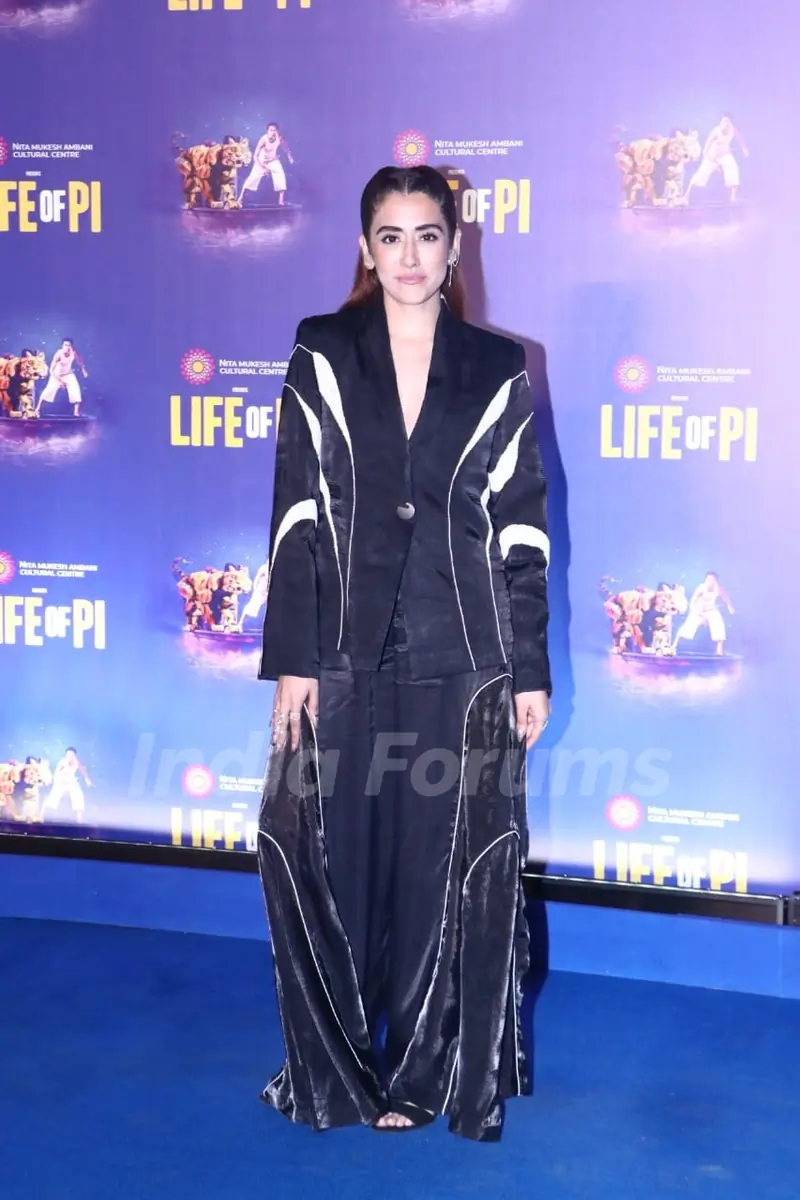 Jonita Gandhi snapped at the pre-function of the opening show of 'Life of Pi'