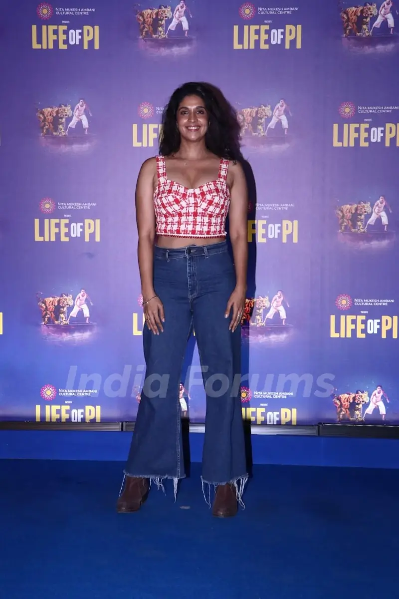 Celebrities snapped at the pre-function of the opening show of 'Life of Pi'