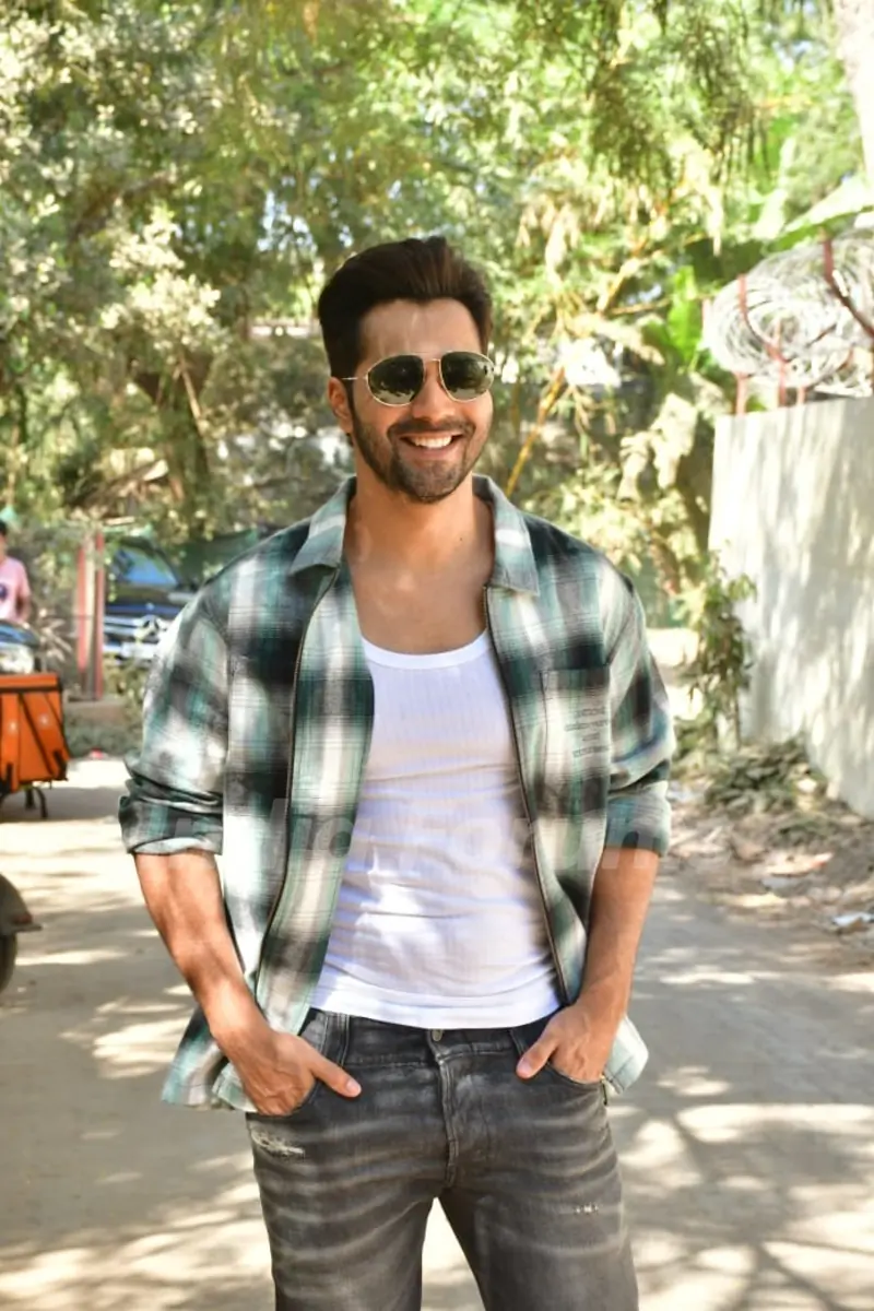 Varun Dhawan snapped in the city