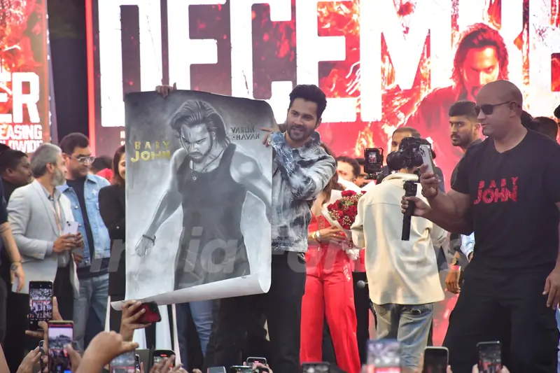 Varun Dhawan grace the trailer launch of Baby John
