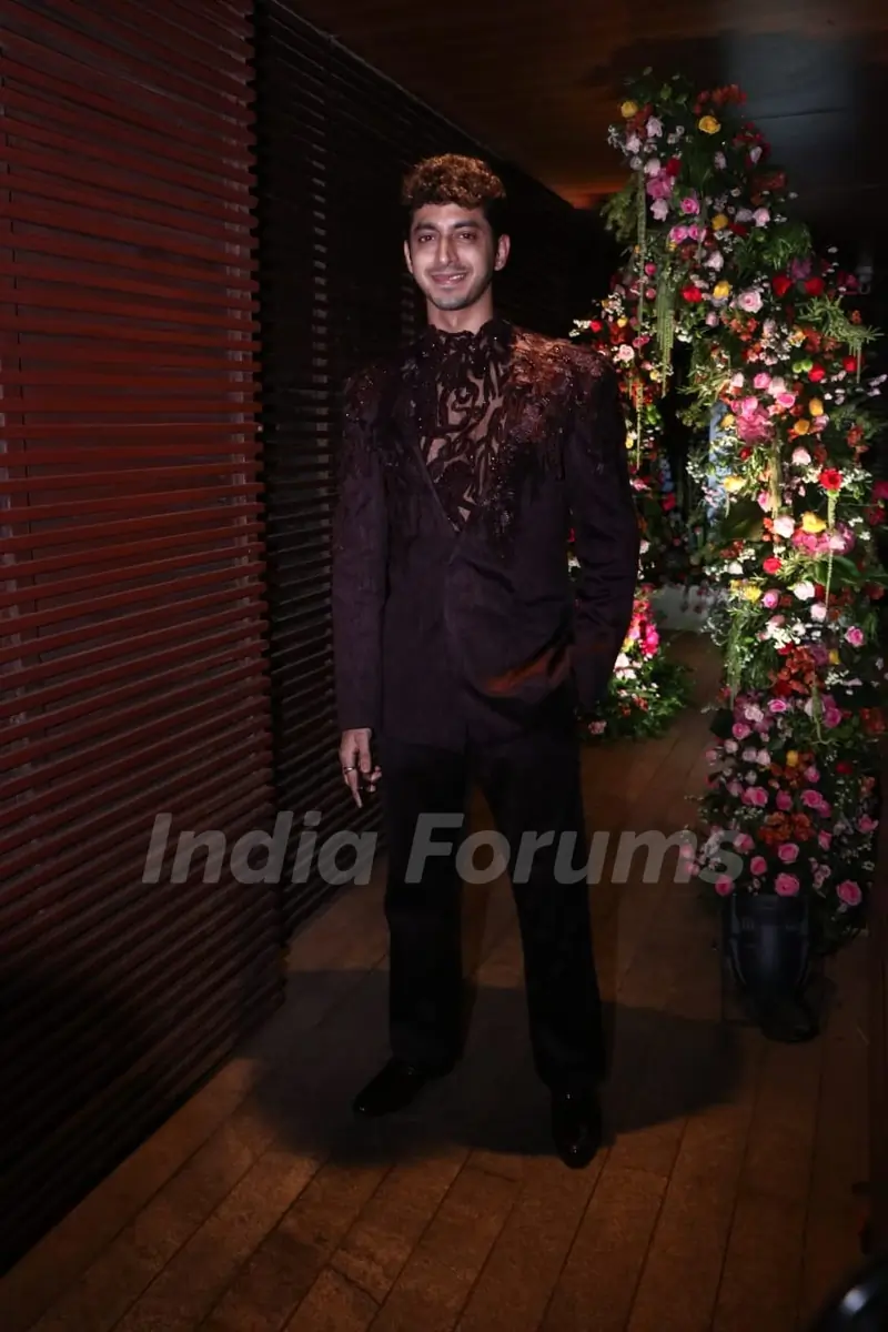 Mihir Ahuja snapped at Aaliyah Kashyap’s pre-wedding party