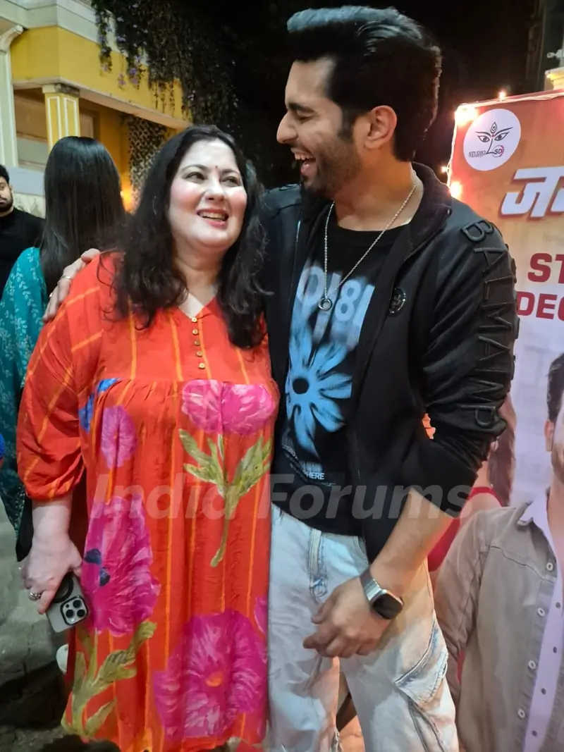 Abhishek Malik snapped at the show launch of Jamai No. 1