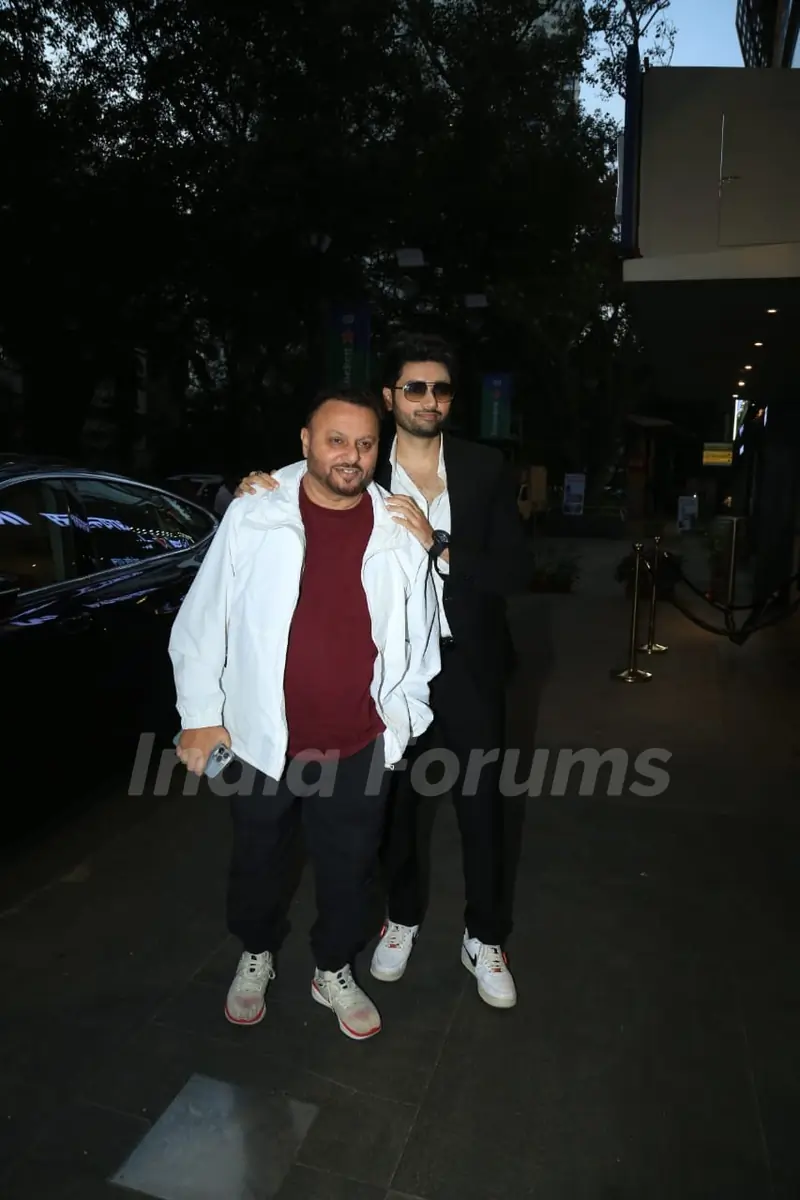 Utkarsh Sharma snapped at 'Vanvaas' Screening