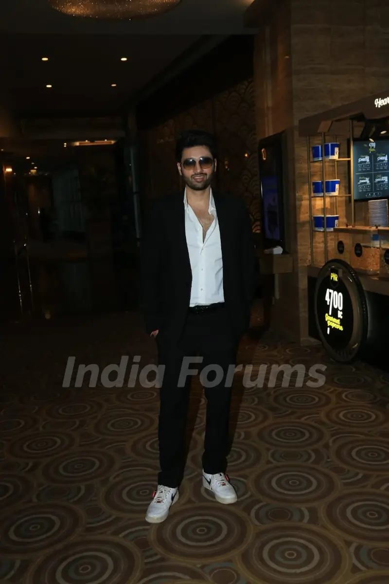 Utkarsh Sharma snapped at 'Vanvaas' Screening
