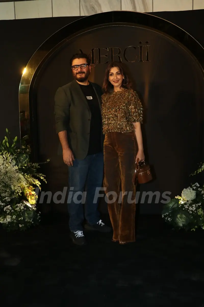 Sonali Bendre snapped at Nirvaan Khan’s birthday party