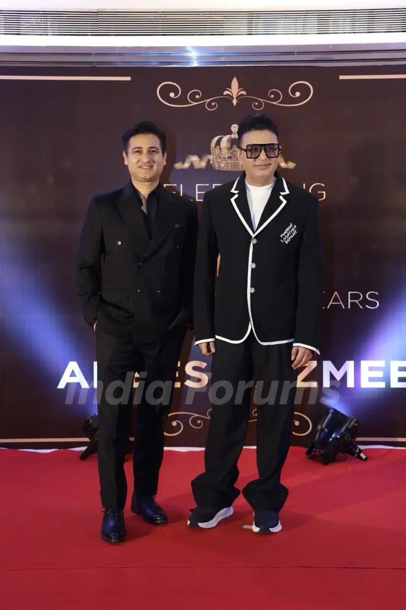 Bhushan Kumar snapped celebrating 45 years of Anees Bazmee in the industry