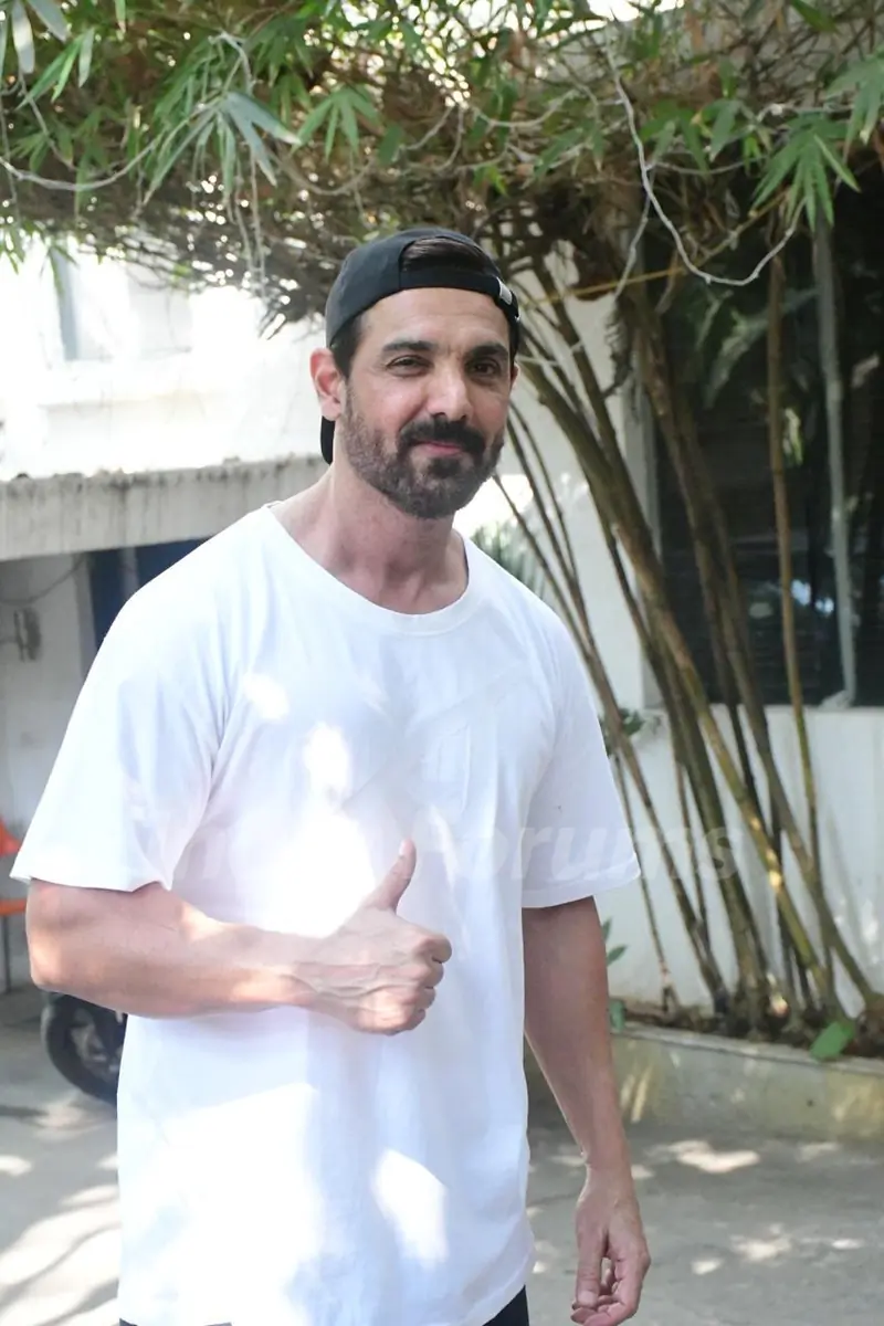 John Abraham snapped in the city
