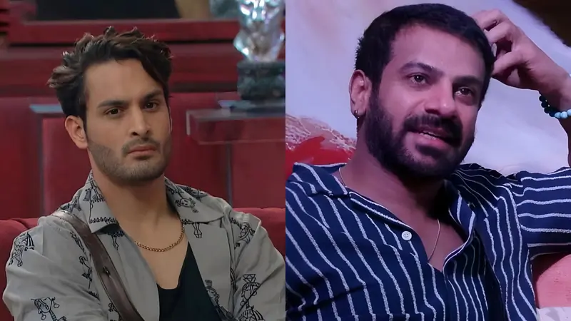 Umar Riaz and Karan Veer Mehra