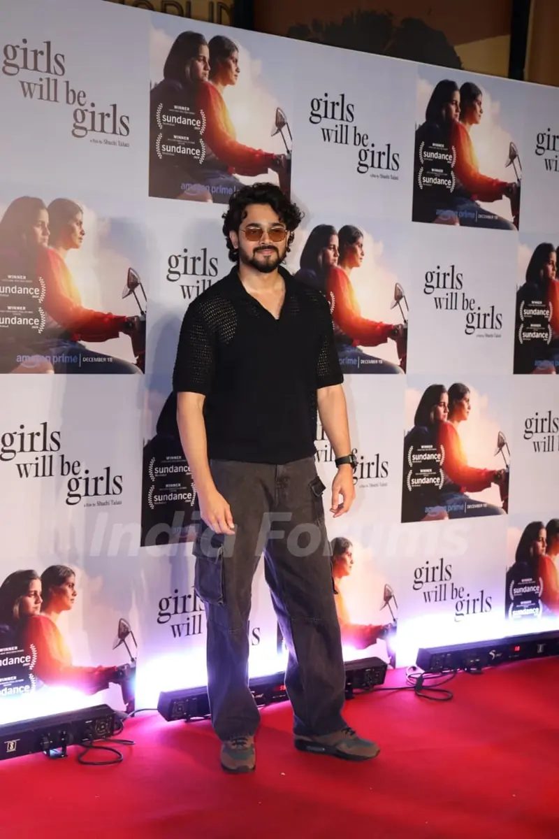Bhuvan Bam grace the screening of 'Girls Will Be Girls'