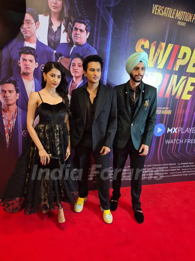 Celebrities snapped at swipe crime screening