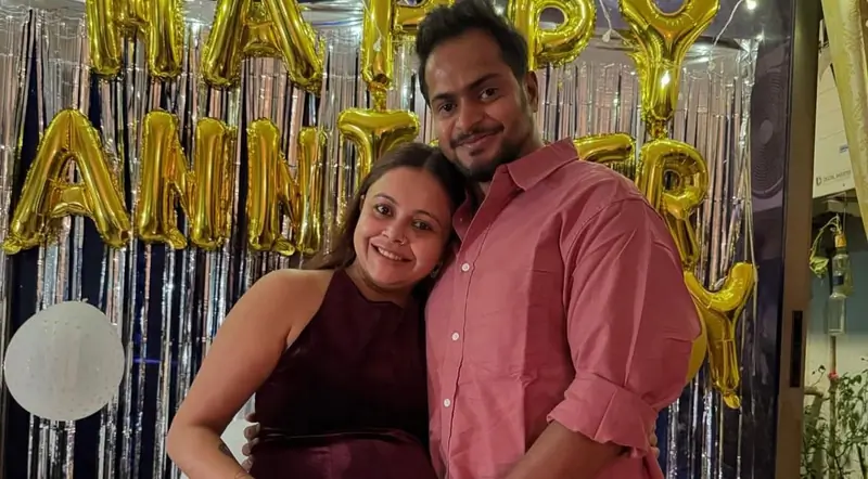 Devoleena Bhattacharjee and Shanawaz 