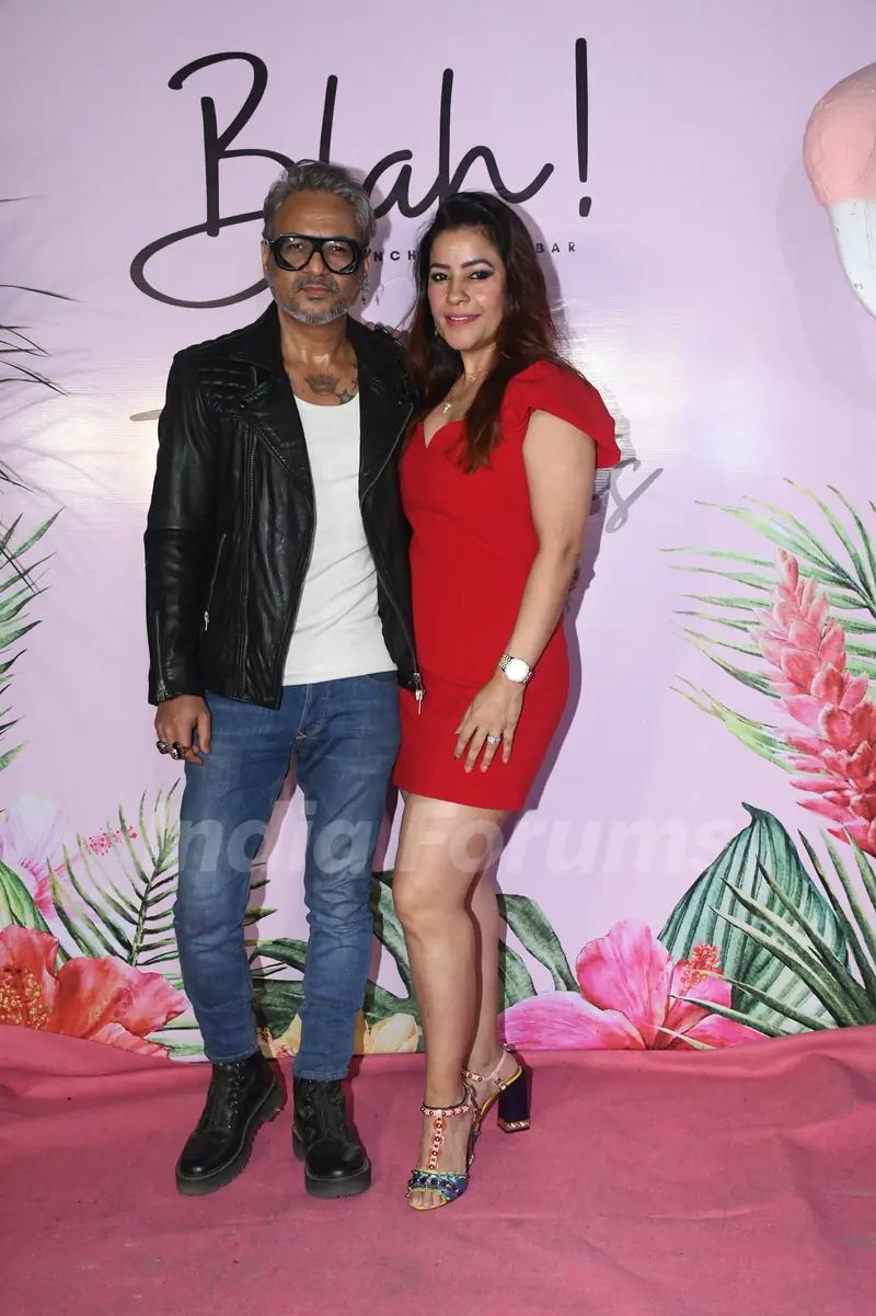 Hakim Aalim snapped at Terence Lewis’s house for Christmas party