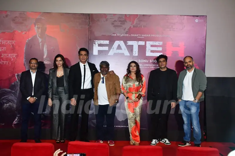 Sonu Sood and Jacqueline Fernandez grace Fateh trailer launch