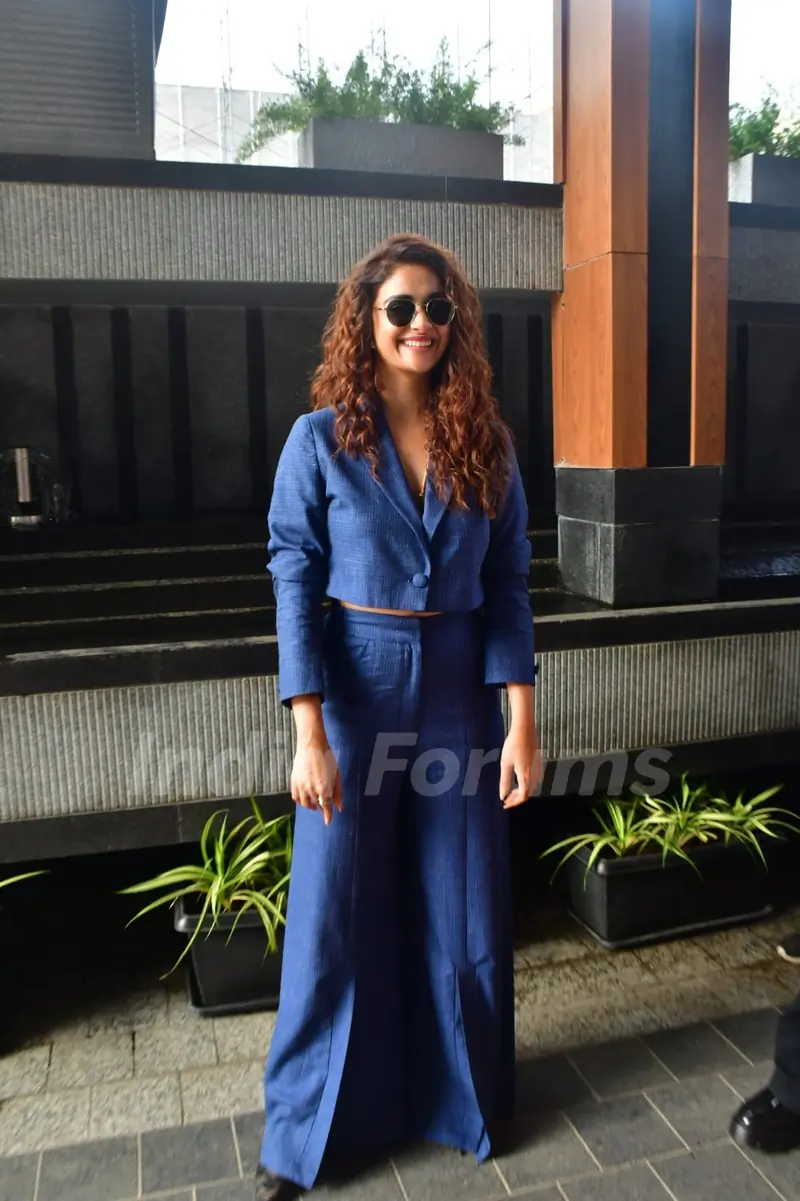 Keerthy Suresh  snapped in the city