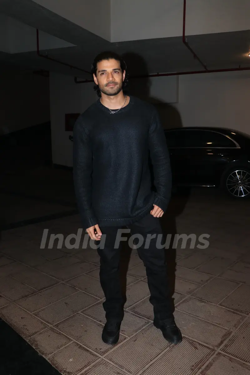 Sooraj Pancholi snapped in the city
