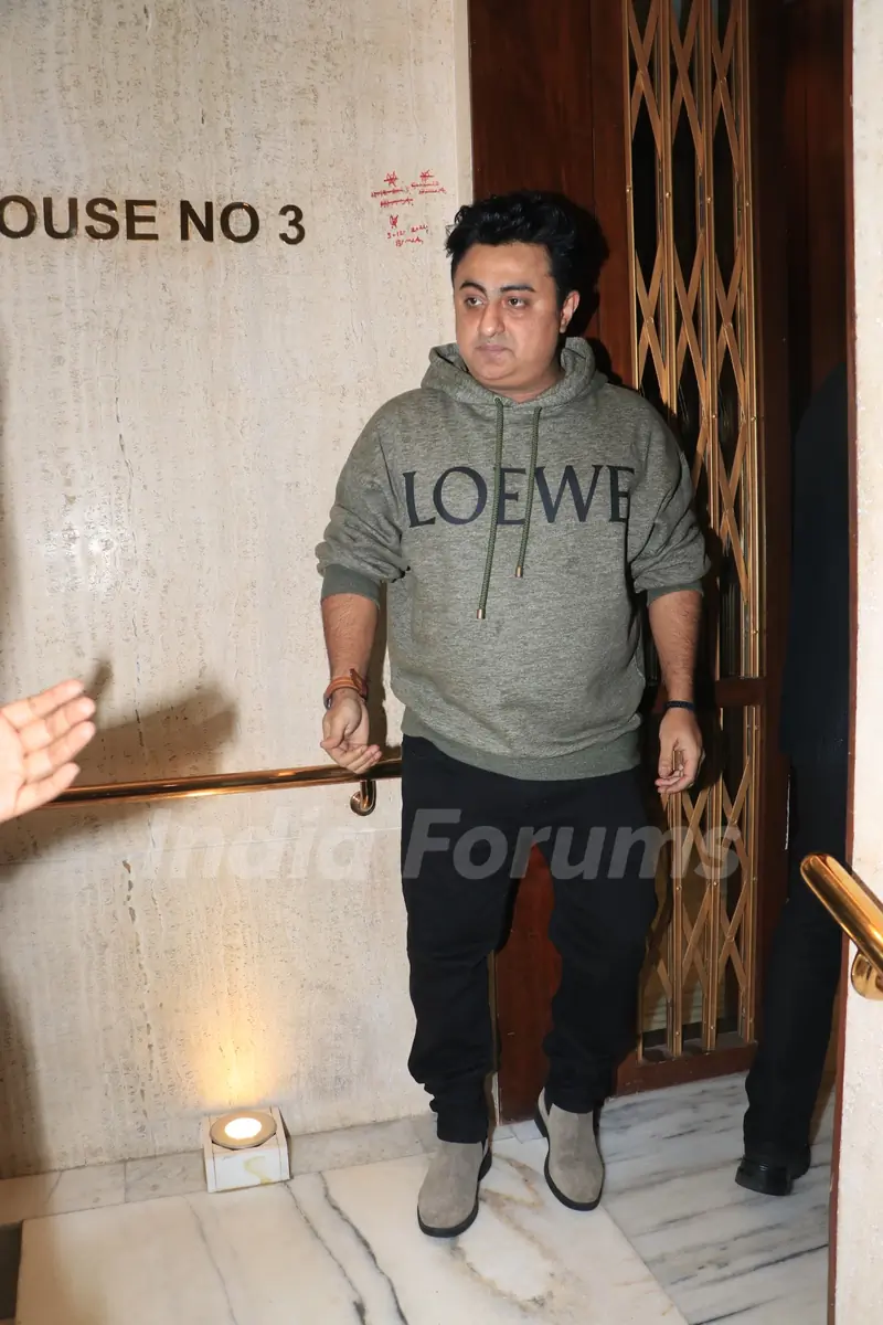 Binoy Gandhi snapped in the city