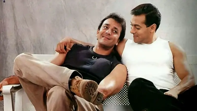 Salman Khan and Sanjay Dutt