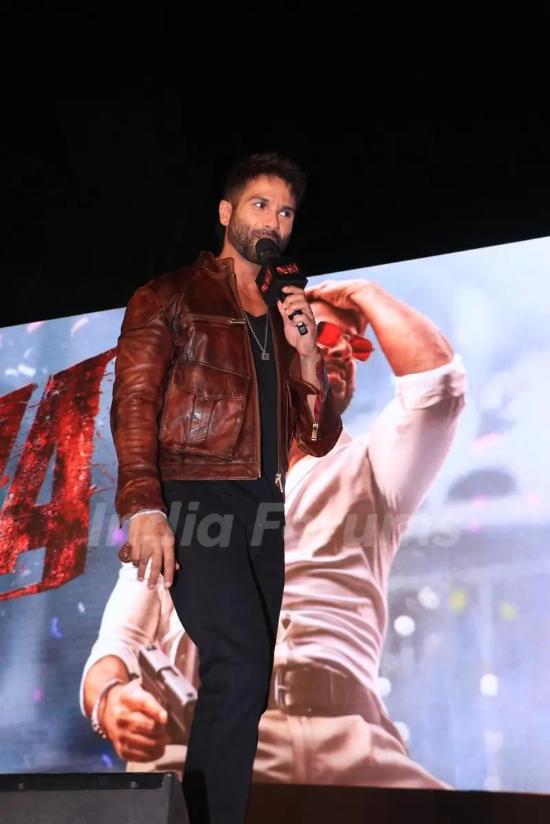 Shahid Kapoor snapped at 'Deva' teaser launch