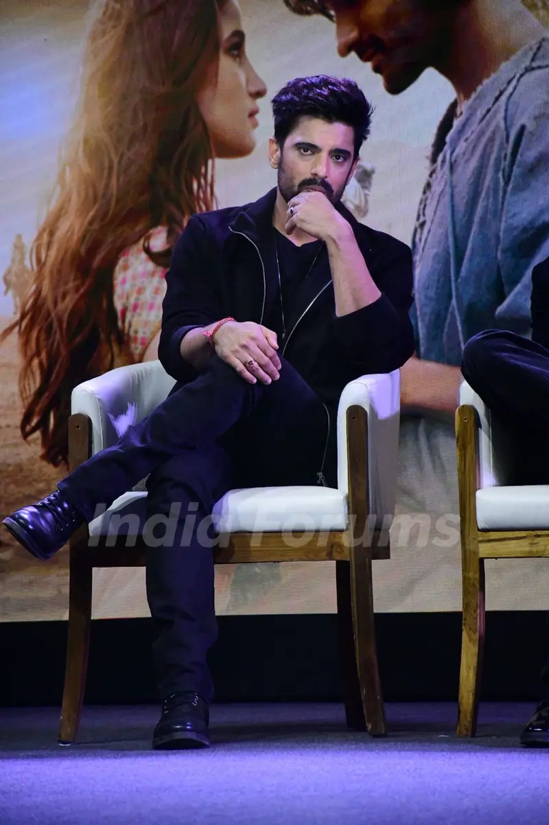 Mohit Malik snapped at the trailer launch of 'Azaad'