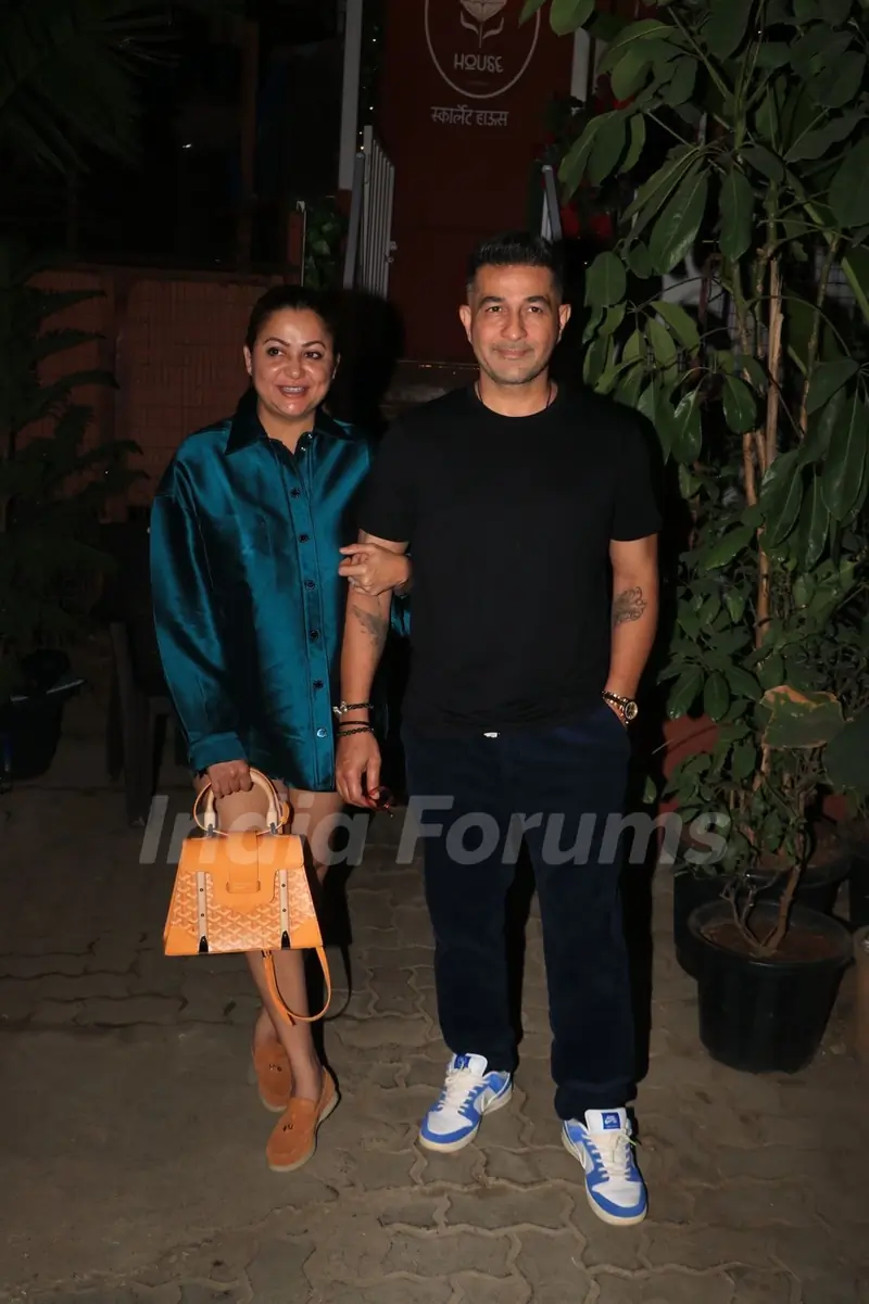 Amrita Arora snapped in the city