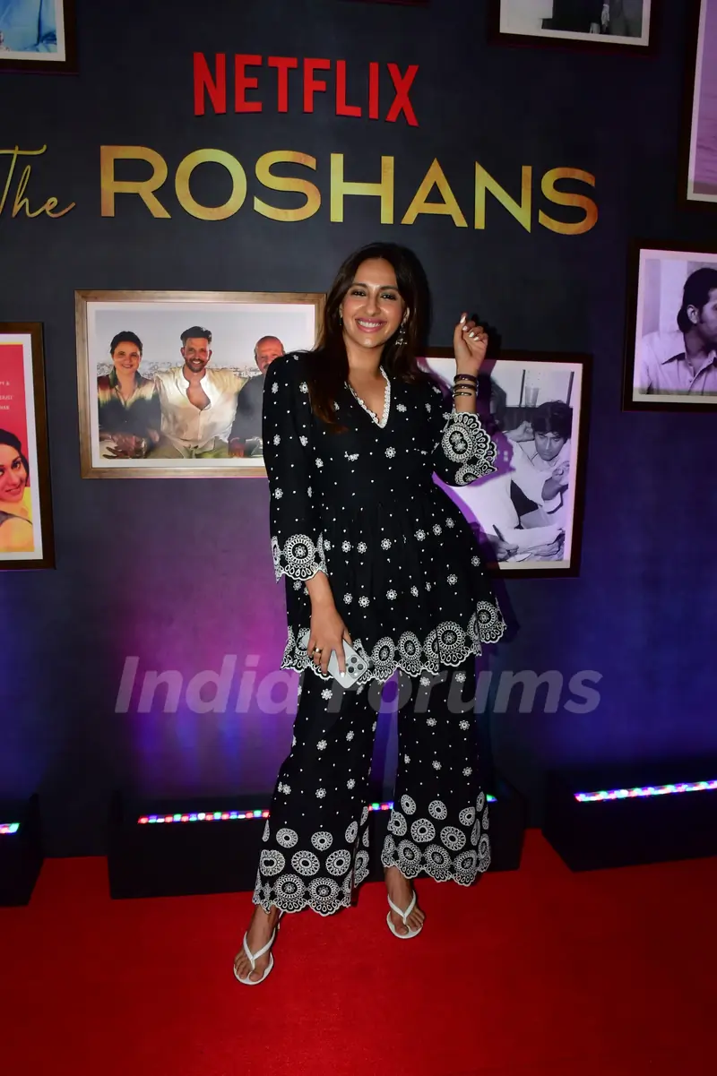 Akansha Ranjan attend the trailer lauch of The Roshans