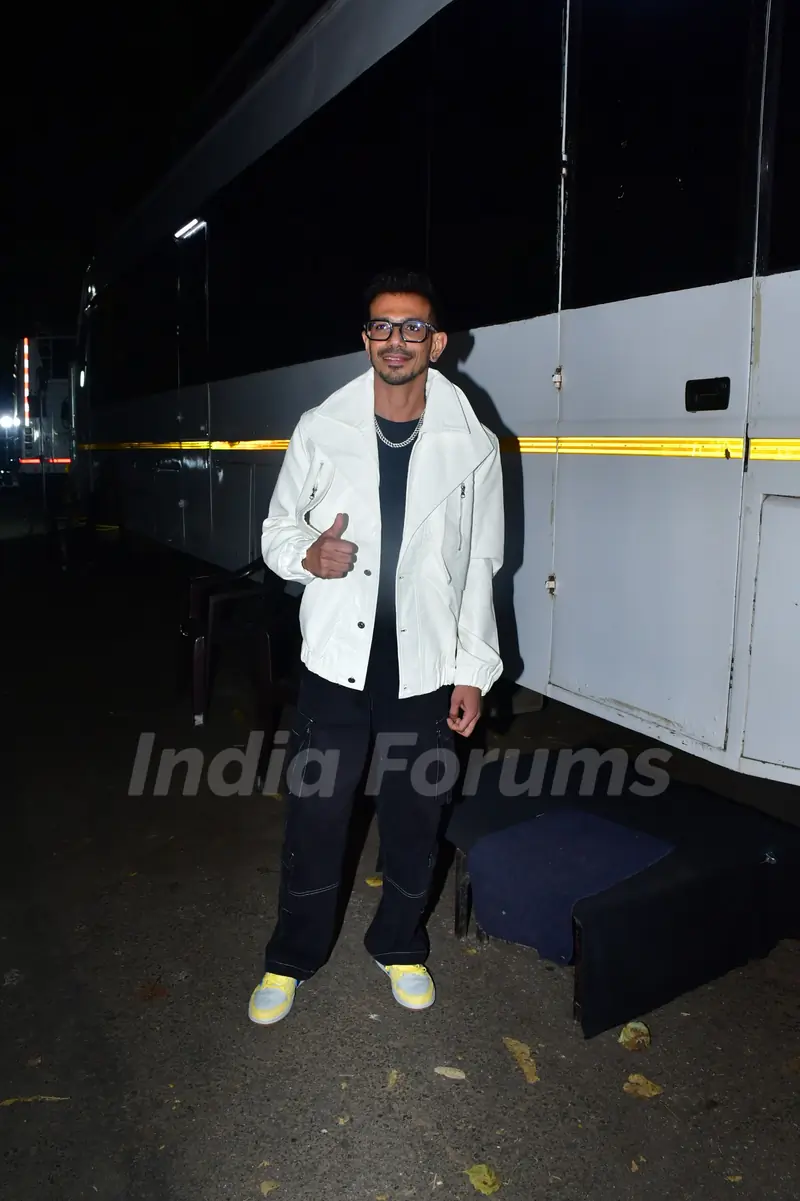 Yuzvendra Chahal snapped on the sets of Bigg Boss 18