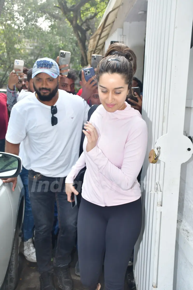 Shraddha Kapoor snapped in the city