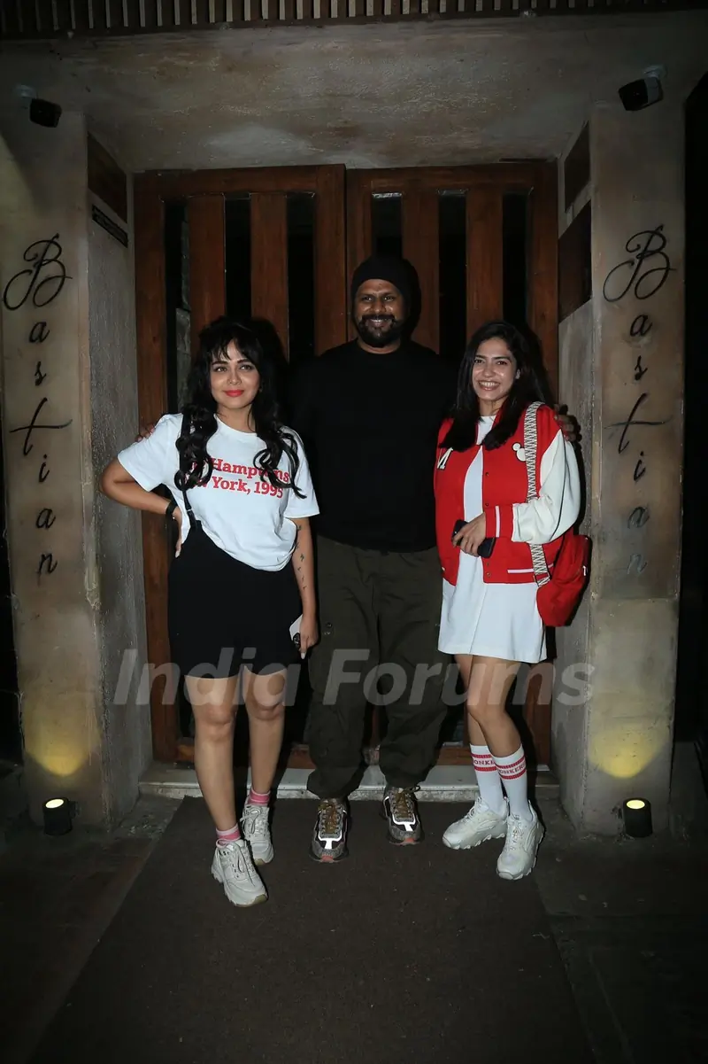 Celebrities snapped at Anusha Dandekar’s birthday bash at Bastian