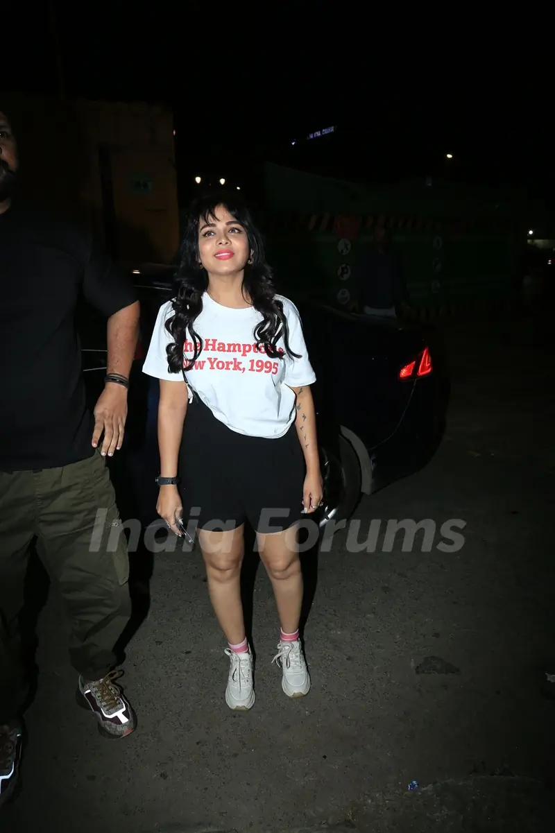 Celebrities snapped at Anusha Dandekar’s birthday bash at Bastian
