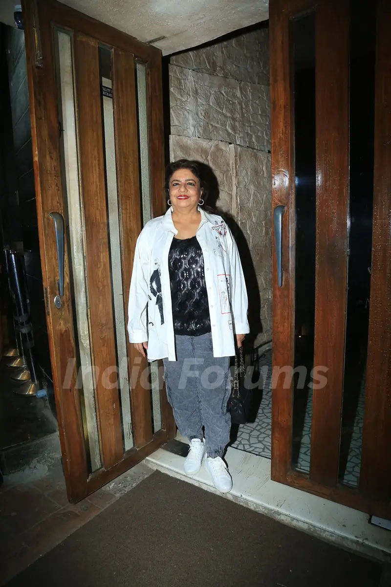 Celebrities snapped at Anusha Dandekar’s birthday bash at Bastian