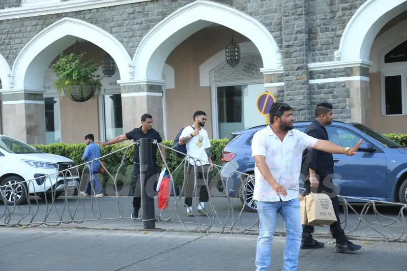 Virat Kohli snapped in the city