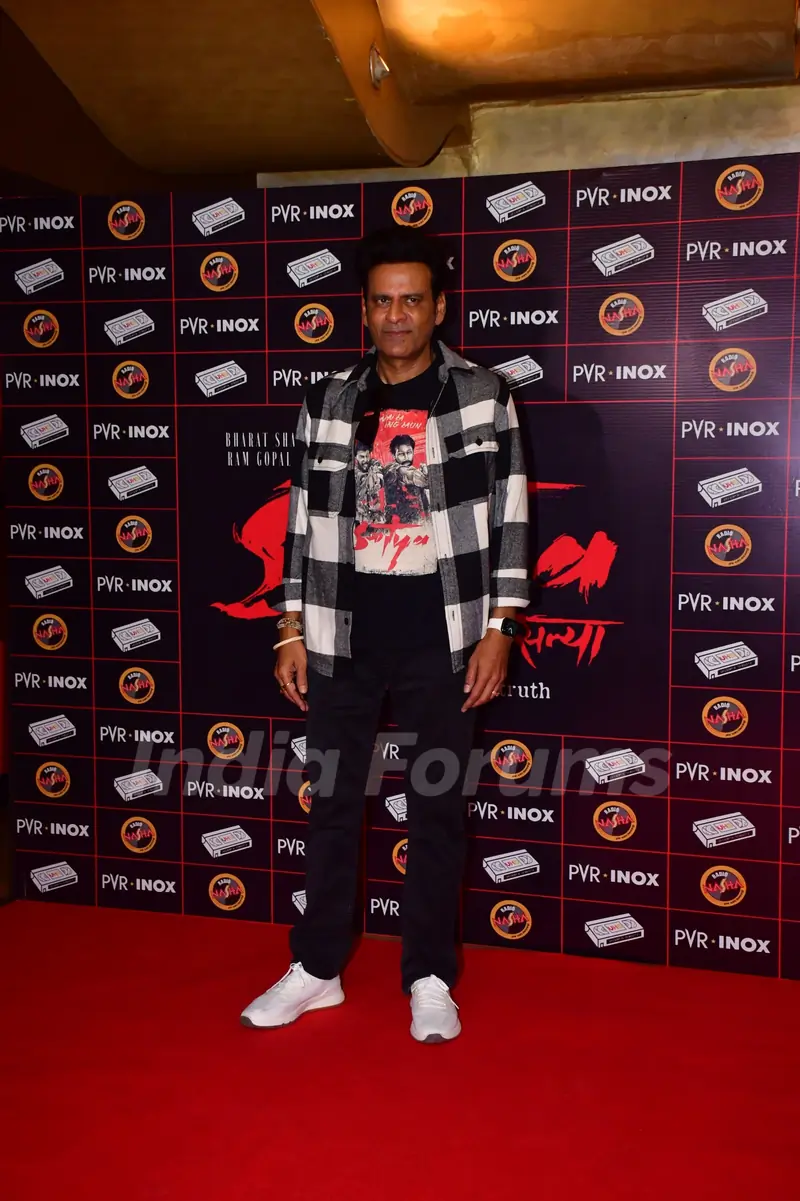 Manoj Bajpayee attend Satya’s re-release event