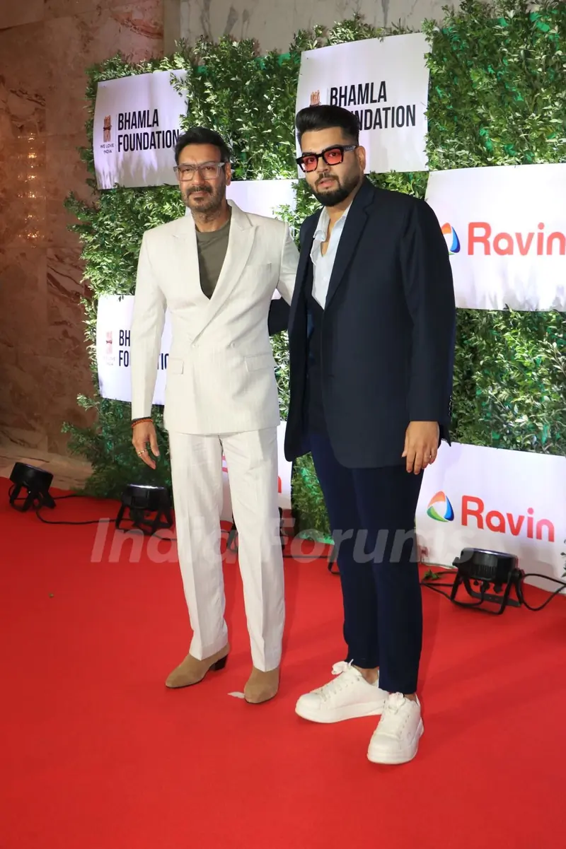 Ajay Devgn snapped at Bhamla Foundation’s event