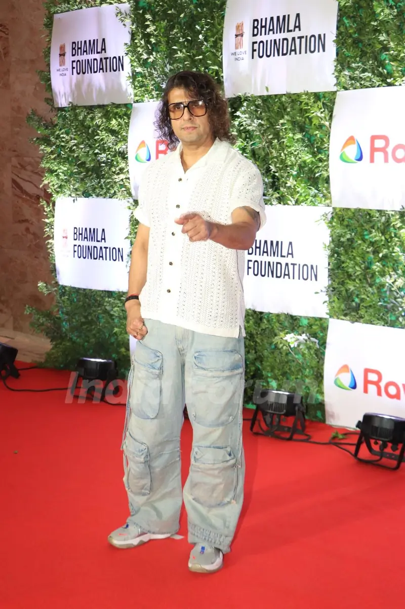 Sonu Nigam snapped at Bhamla Foundation’s Event