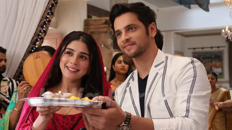 Adrija Roy and Shivam Khajuria BTS from Anupamaa 