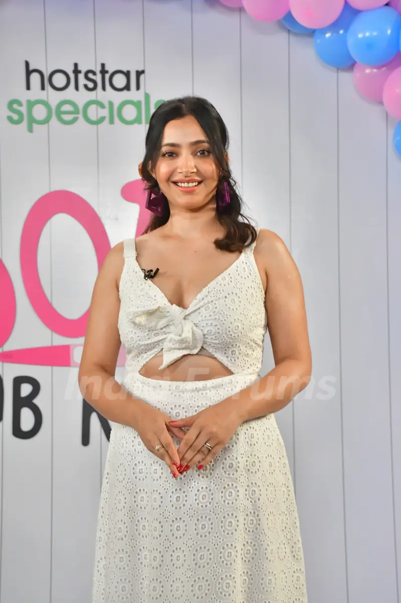 Shweta Basu Prasad snapped promoting her upcoming series Oops Ab Kya?