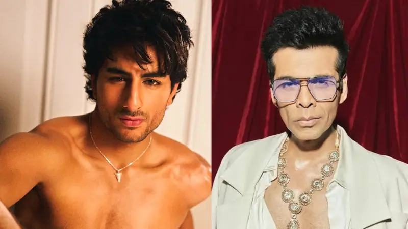 Karan Johar and Ibrahim