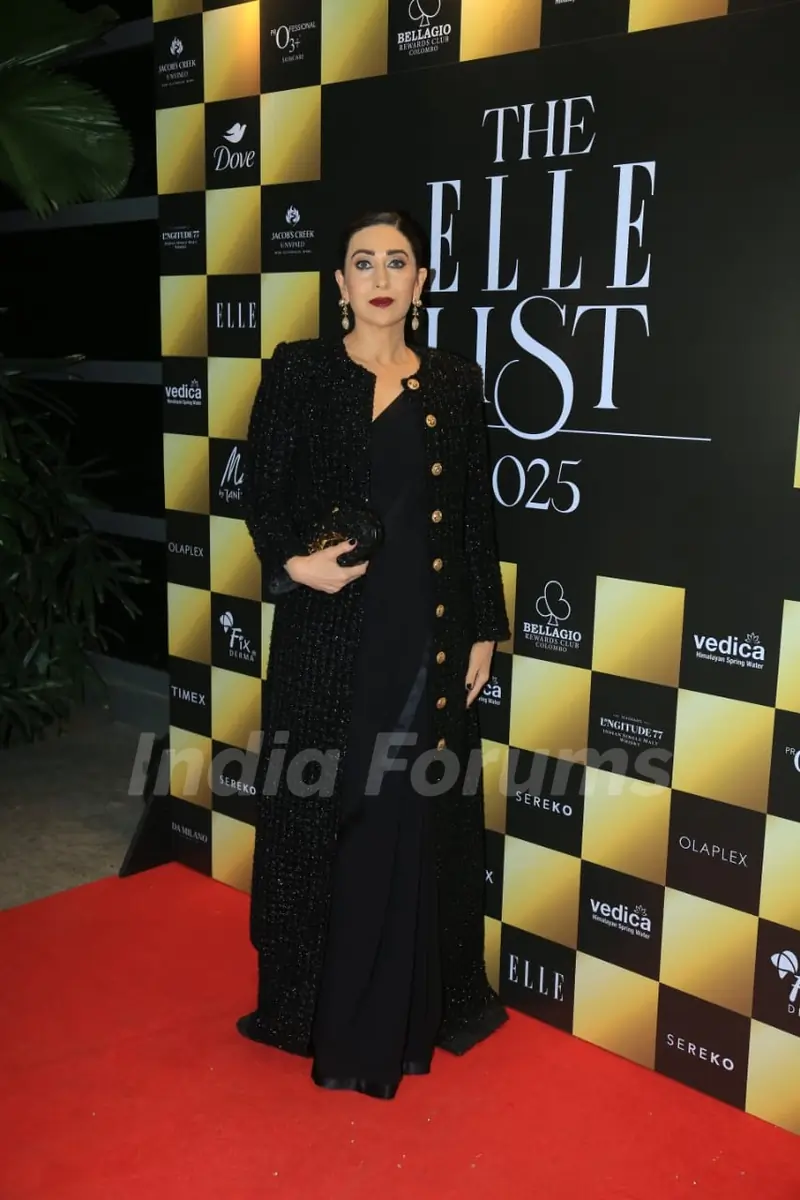Karisma Kapoor grace the red carpet of Elle List 2025 Awards
