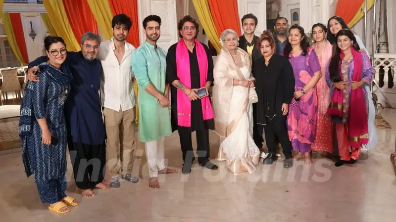 Havan Pooja At the set of Yeh Rishta Kya Kehlata Hai