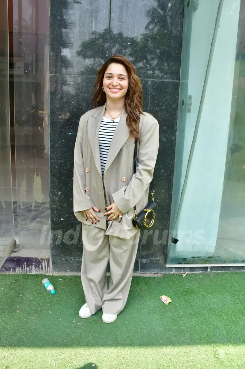 Tamannaah Bhatia snapped in the city