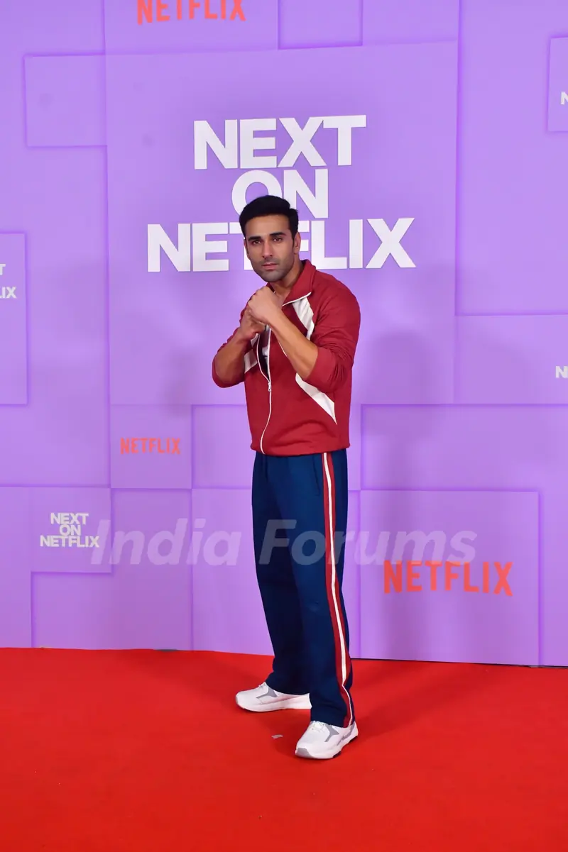 Pulkit Samrat grace The Red Carpet Of What's Next on Netflix 2025 Event